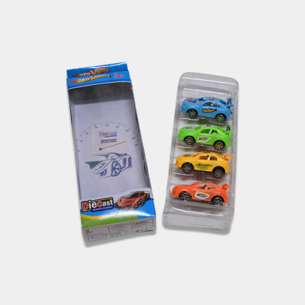 Diecast Cars 4 in 1