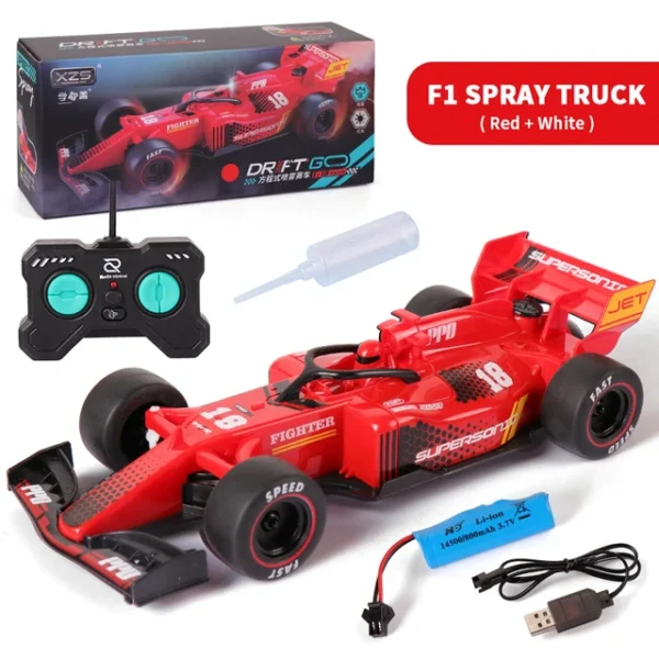 F1 Formula Car Red RC