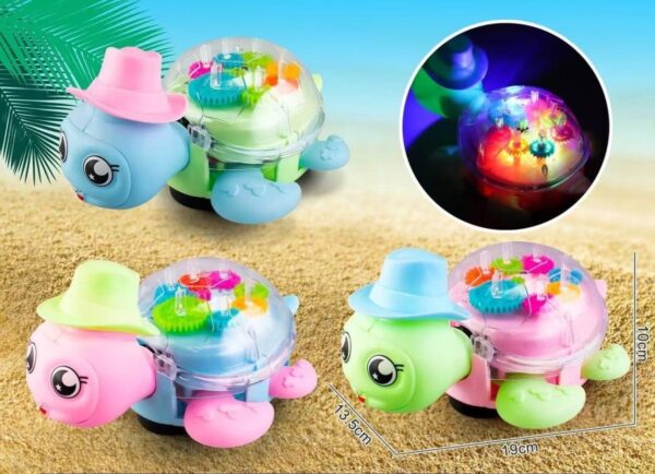 Product Name: Gear Turtle with Light & Music