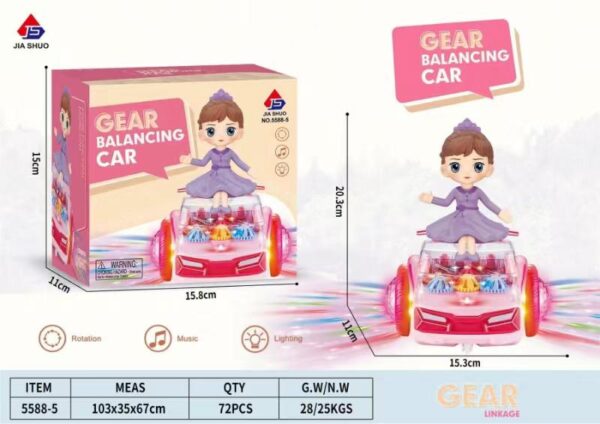 Gear Balancing Car (Princess)