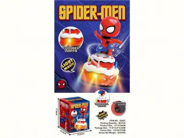 Spiderman Cake Car